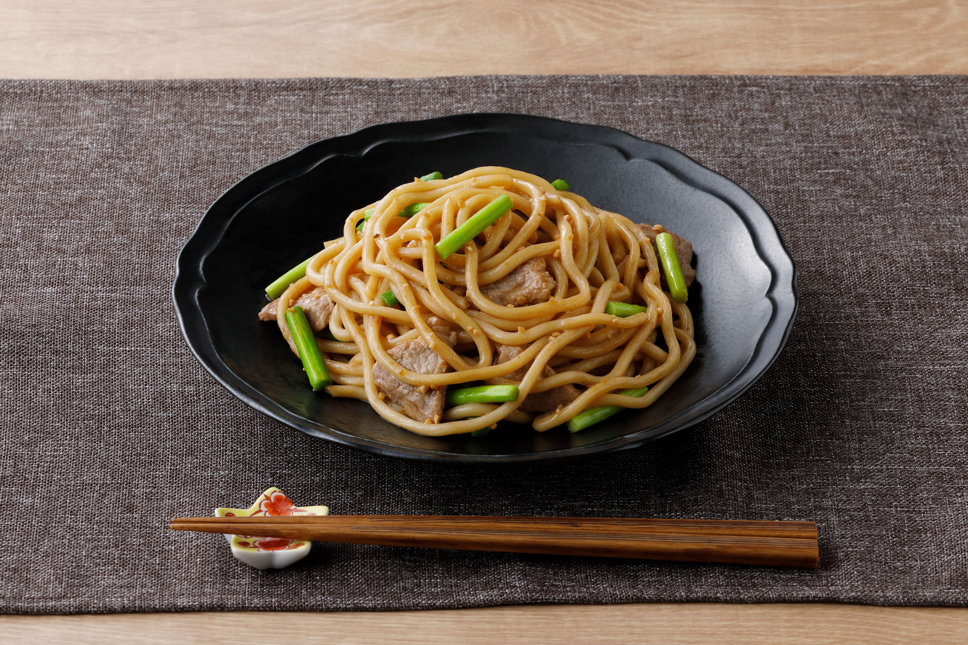 Nebariogoshi Garlic Soy Yaki-Udon